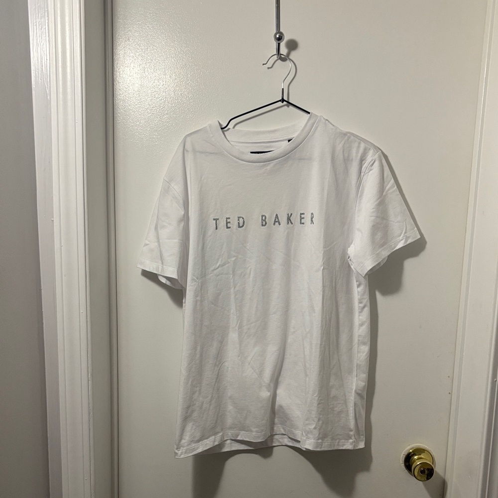 Ted Baker White Tee with Logo